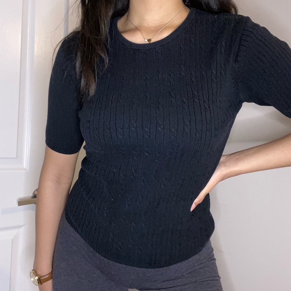 Cute Ribbed T-Shirt - Picture 4 of 5